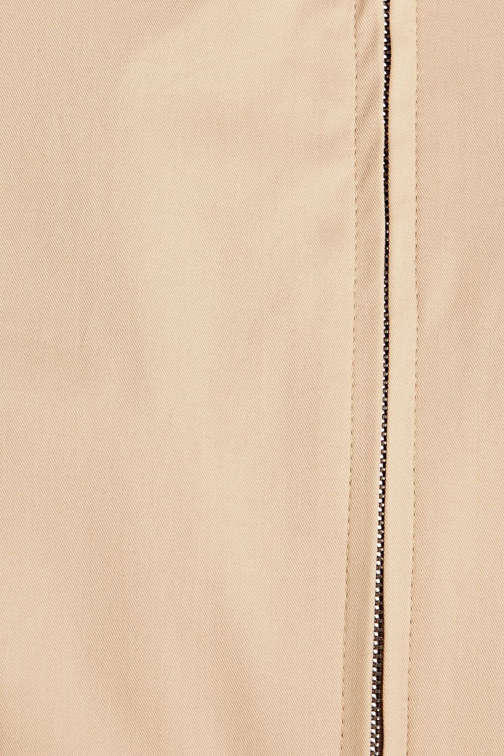 SANDRO Cotton-blend twill jacket