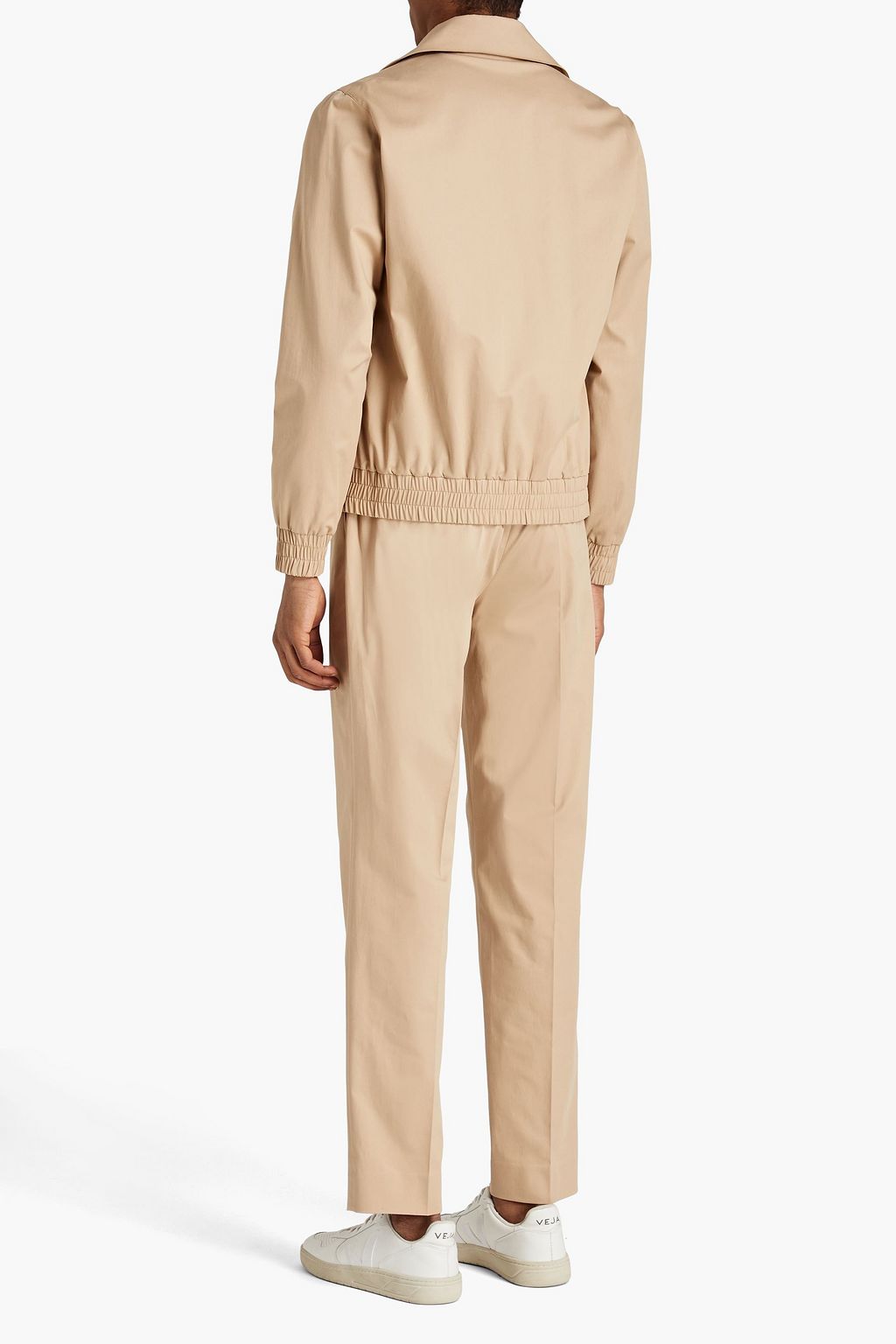 SANDRO Cotton-blend twill jacket