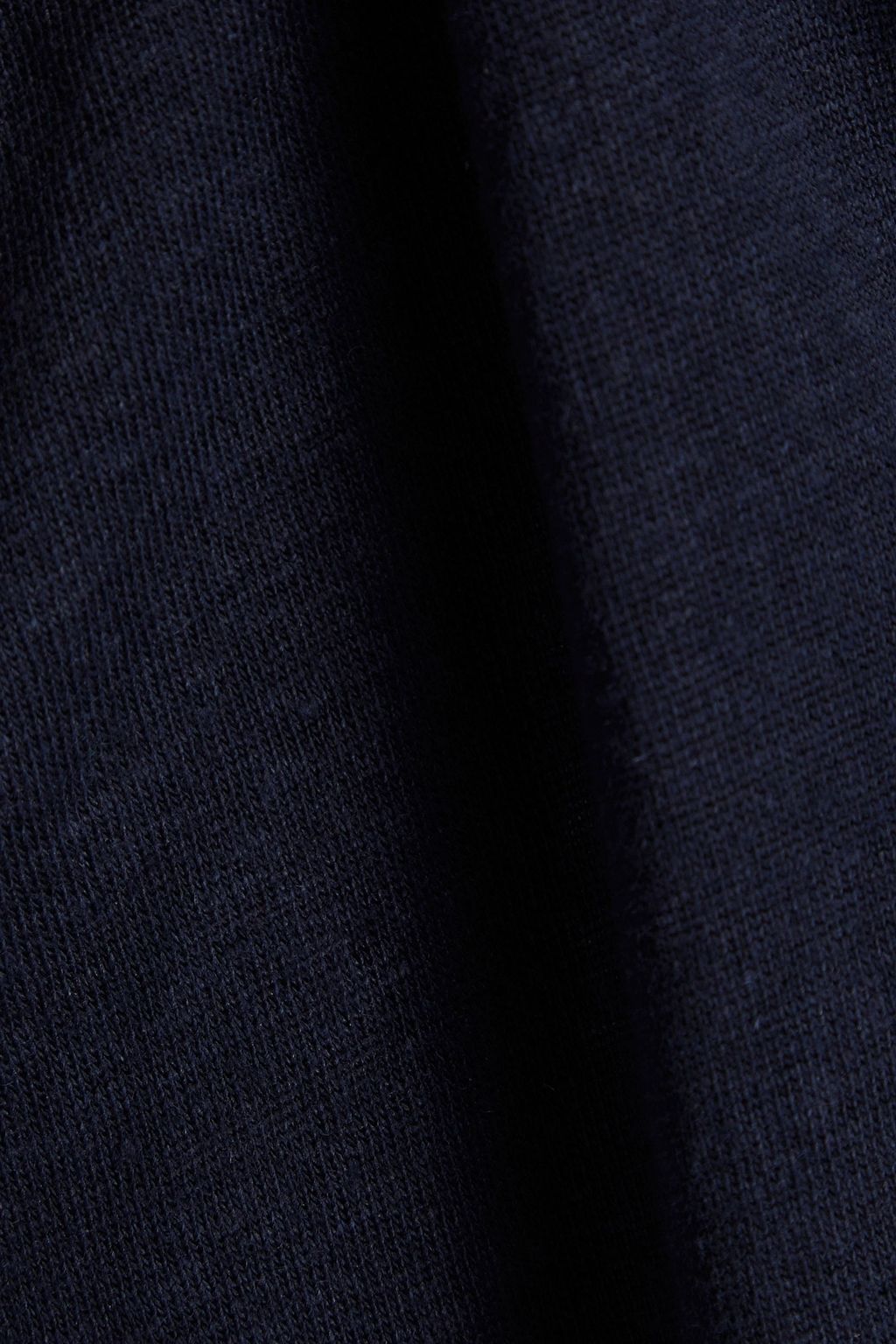 SANDRO Beach linen-jersey polo shirt