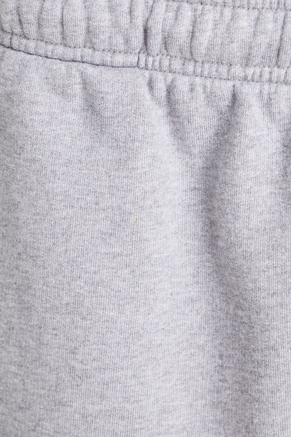 SANDRO Mélange French cotton-terry shorts