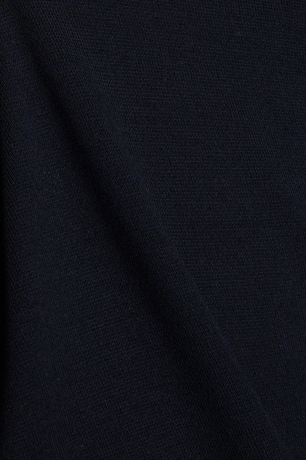 SANDRO Jersey drawstring hoodie