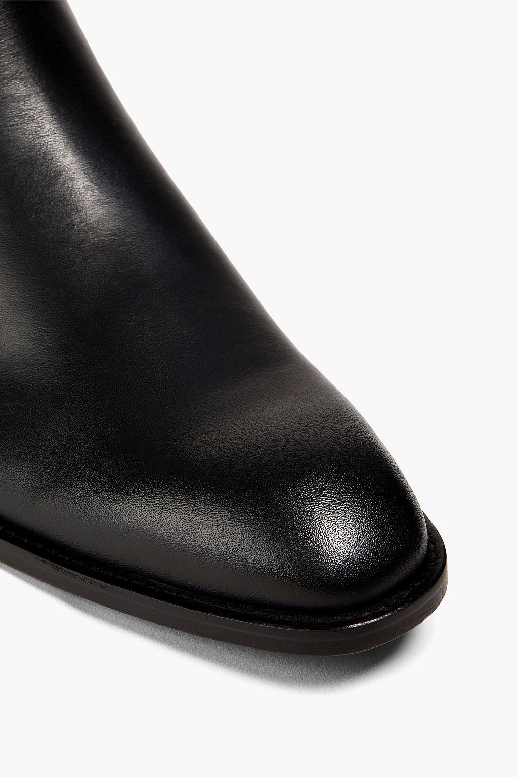 SANDRO Leather Chelsea boots