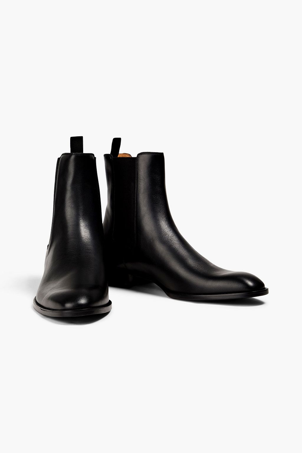 SANDRO Leather Chelsea boots
