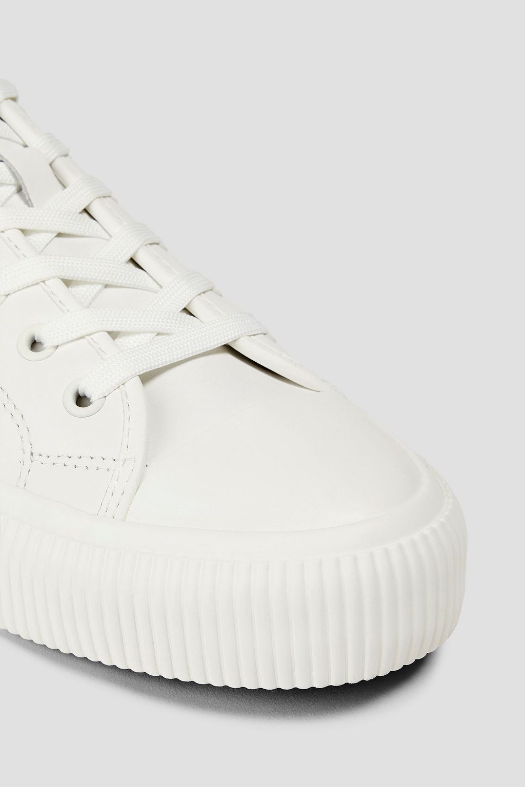 SANDRO Vulca leather sneakers