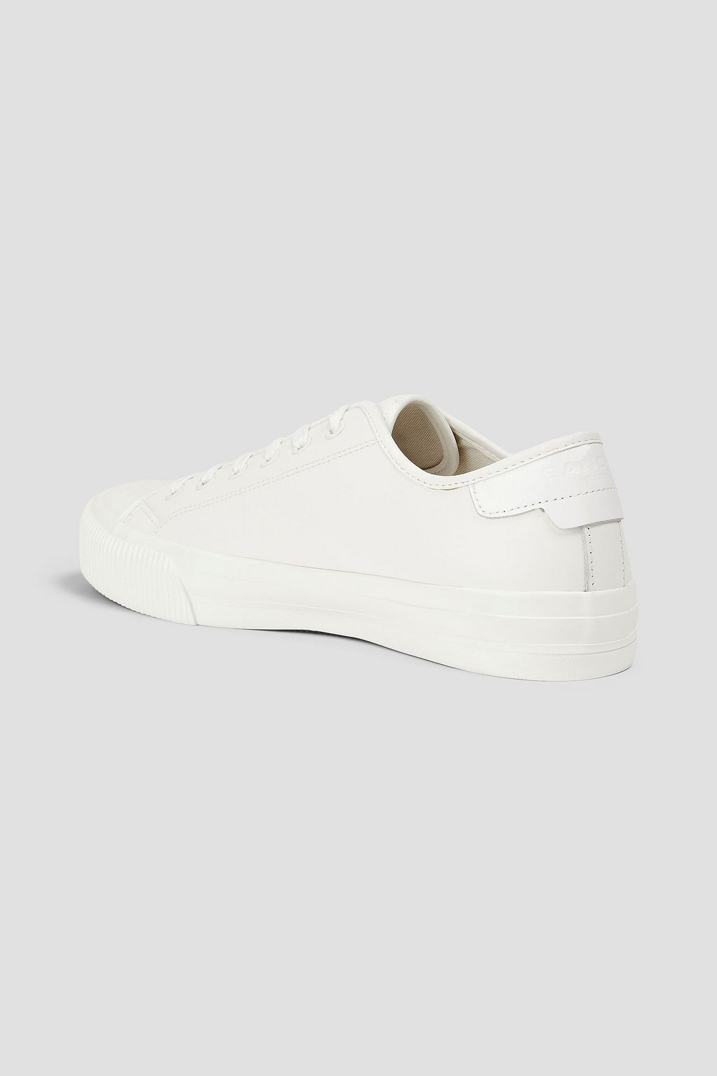 SANDRO Vulca leather sneakers