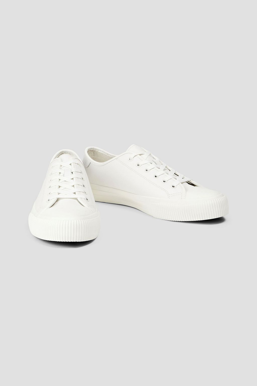SANDRO Vulca leather sneakers