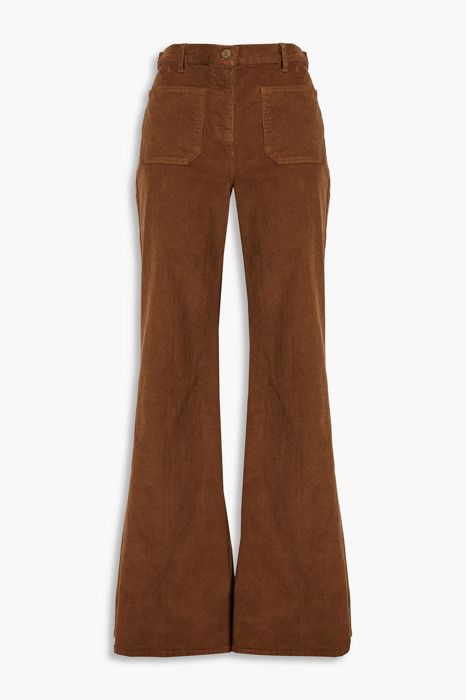 Nili Lotan Corduroy Shon Pant In Brown