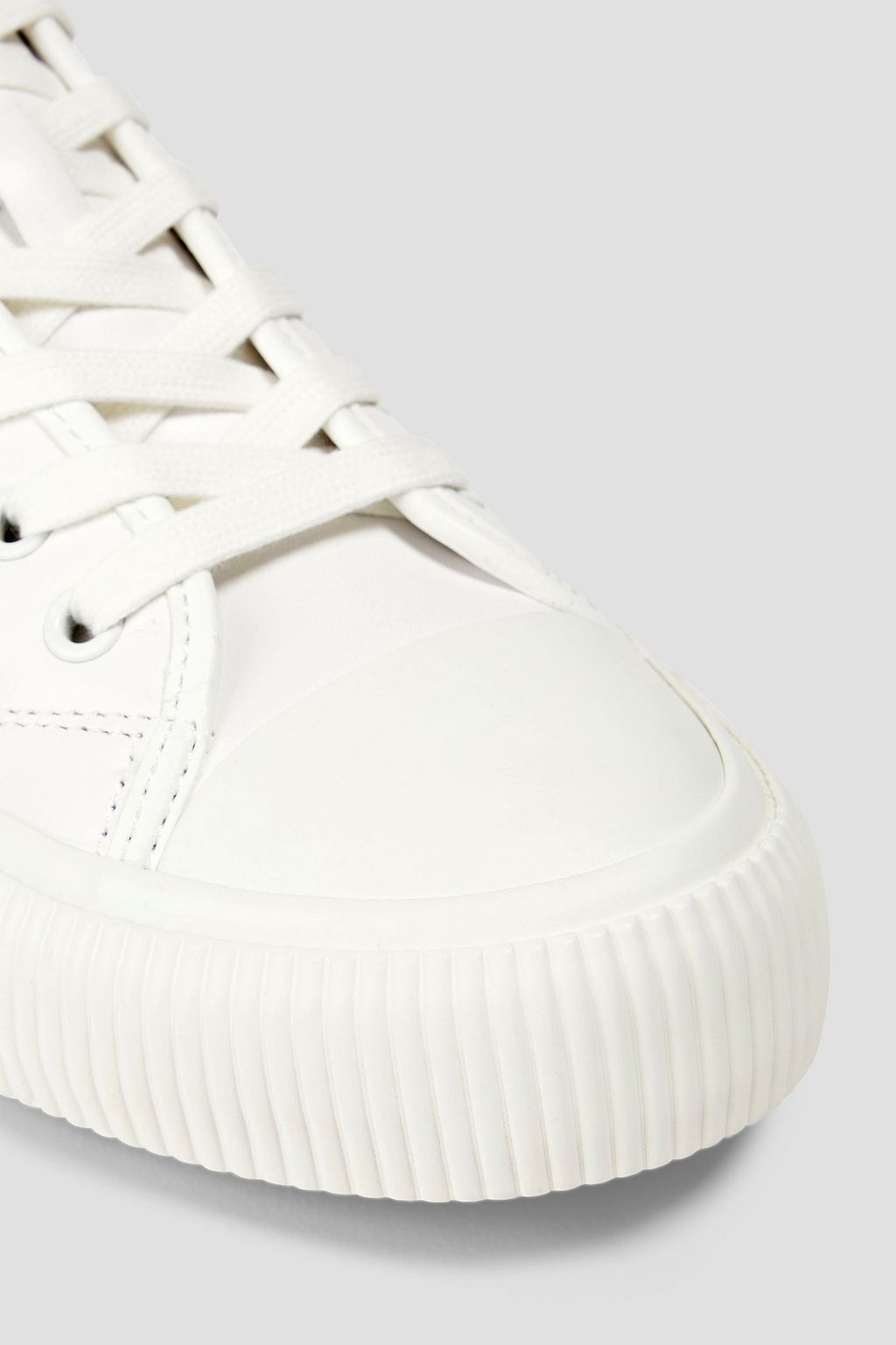 SANDRO Vulca leather sneakers