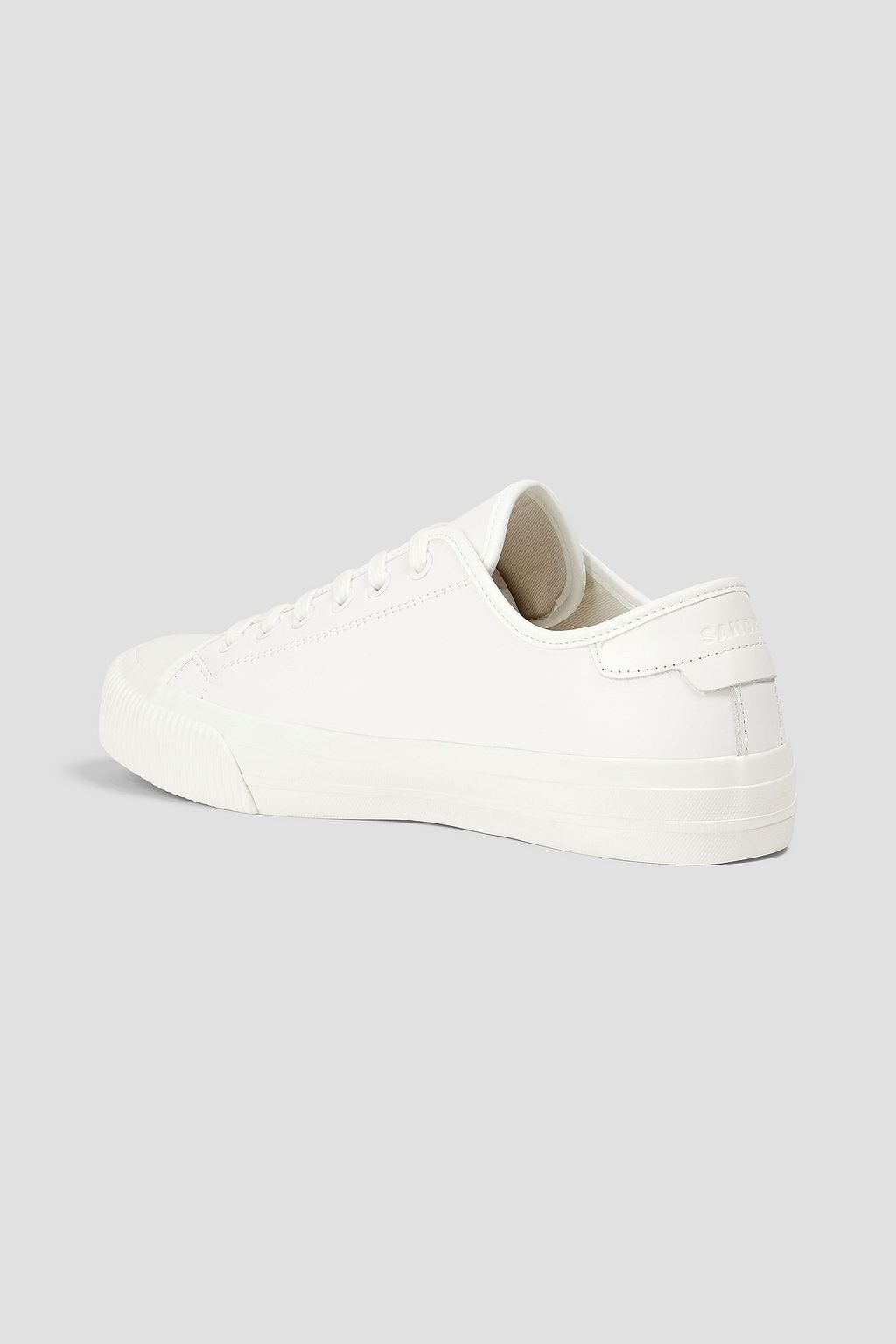 SANDRO Vulca leather sneakers