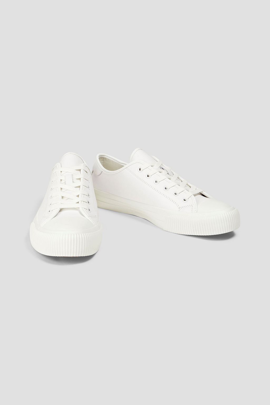 SANDRO Vulca leather sneakers