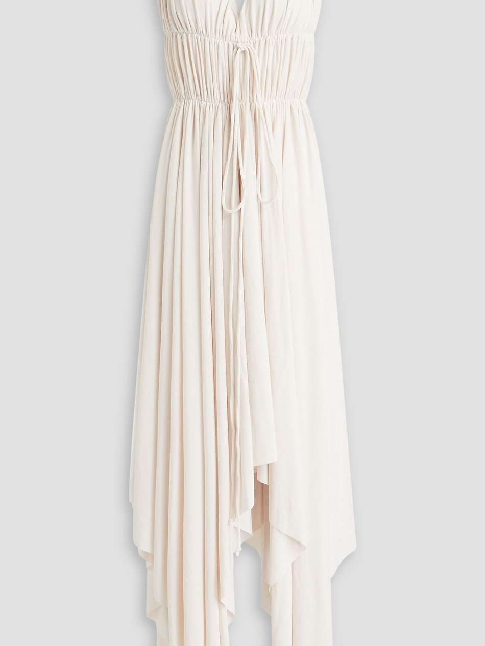 goddess stretch-jersey maxi dress