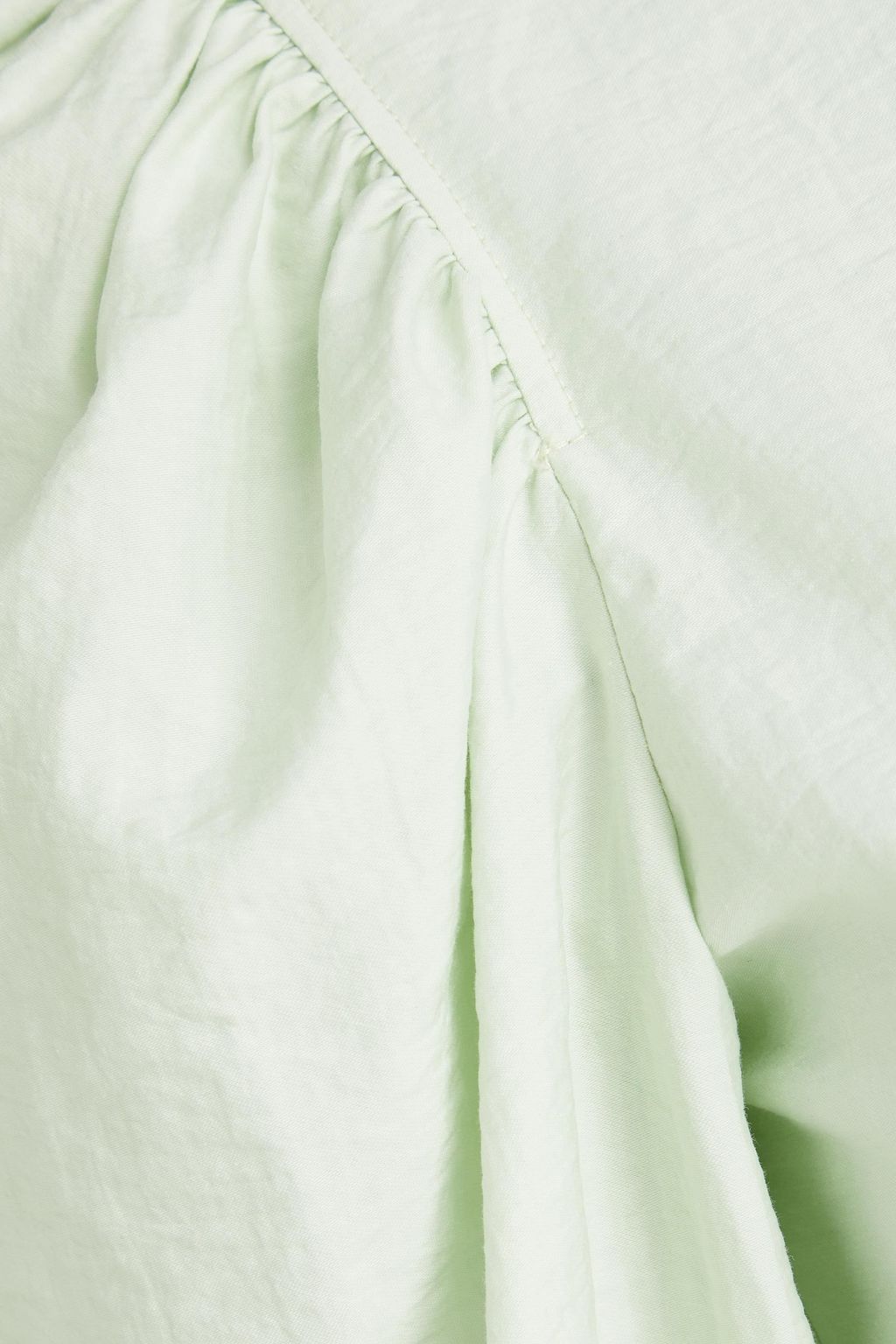 CLAUDIE PIERLOT توب ملتفّ من مزيج القطن