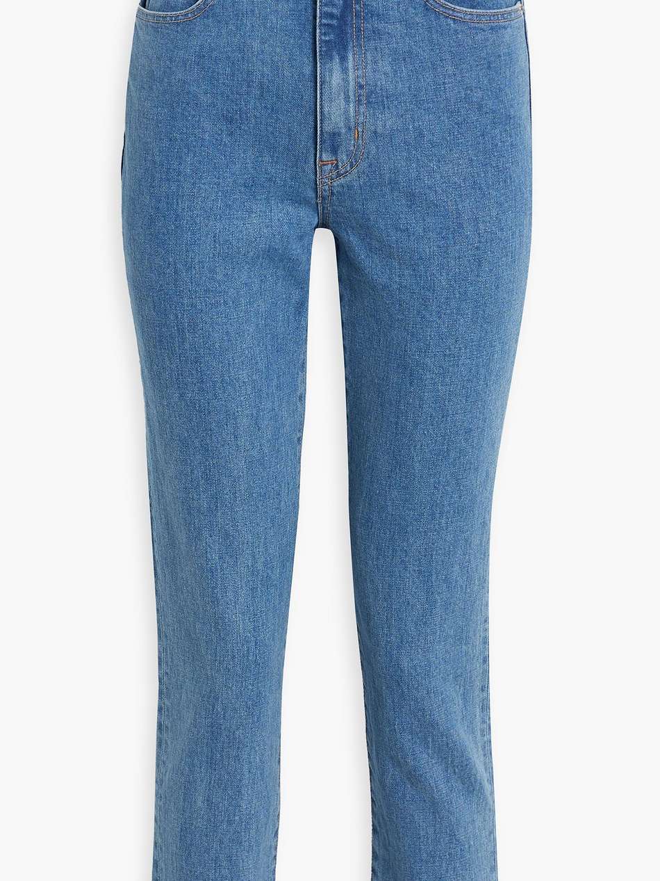 beatnik cropped mid-rise skinny jeans