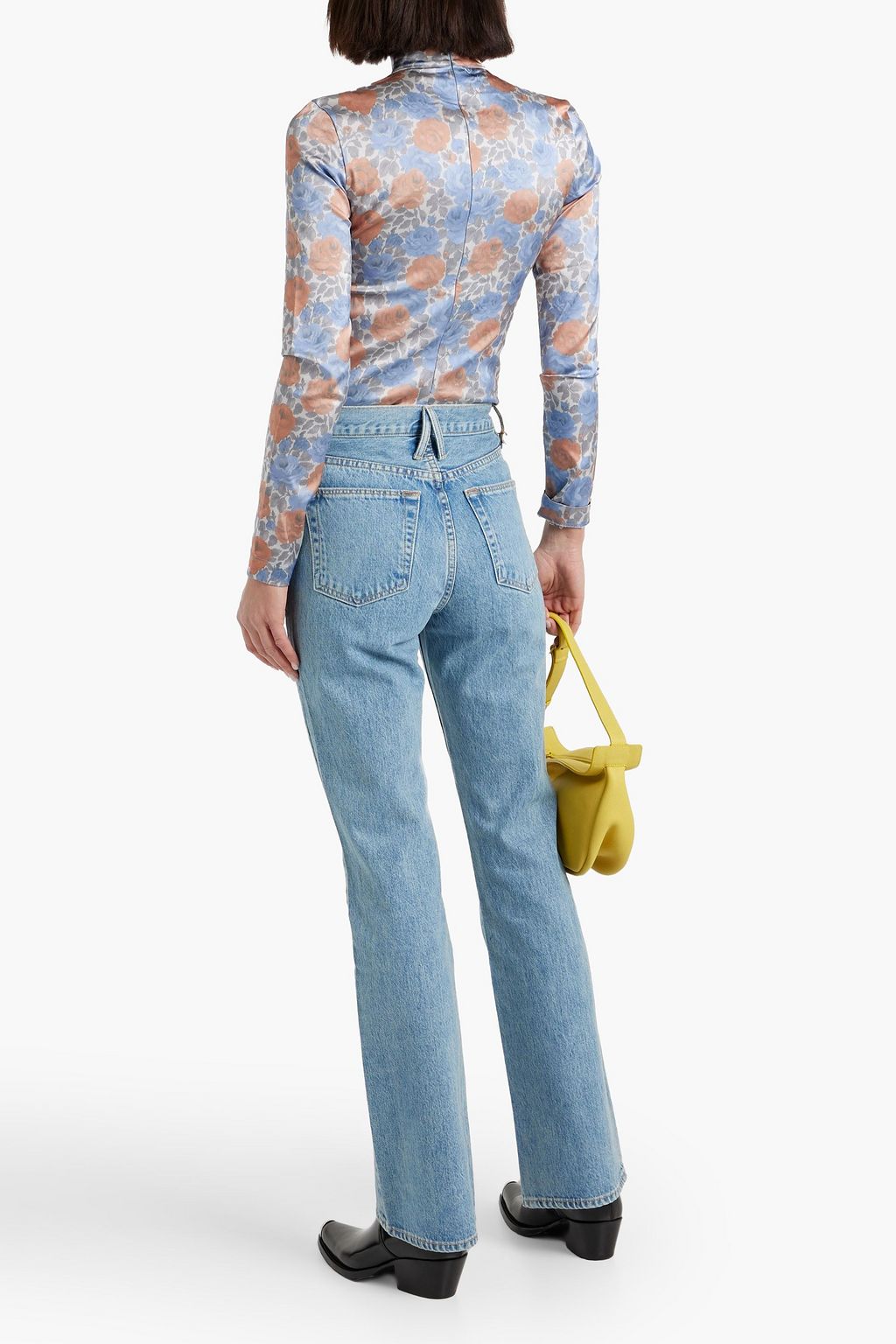 SLVRLAKE Charlotte high-rise flared jeans
