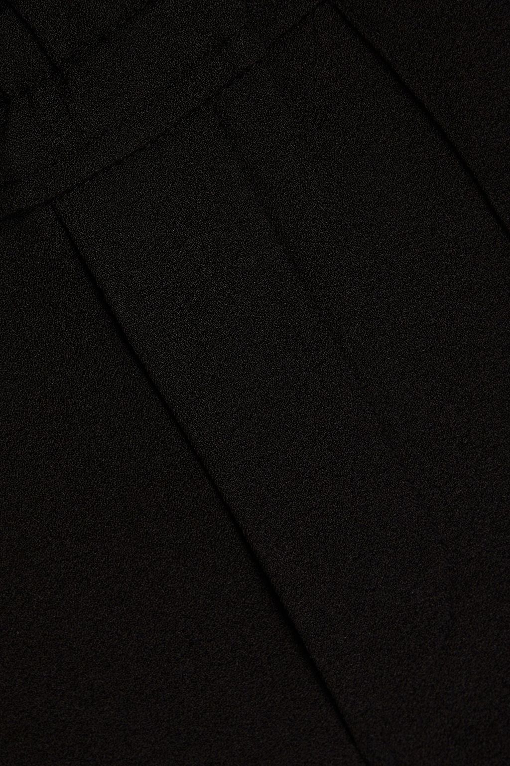 GANNI Crepe straight-leg pants