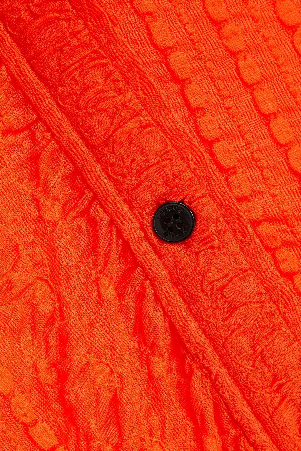 GANNI Stretch-cloqué shirt
