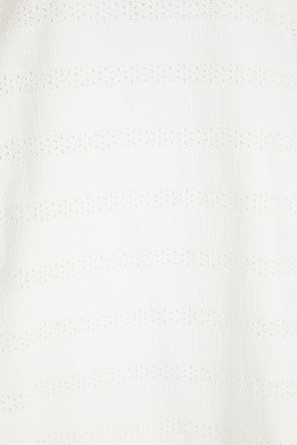 CLAUDIE PIERLOT Broderie anglaise cotton mini dress