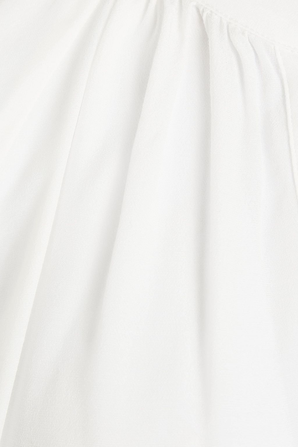 CLAUDIE PIERLOT Gathered crepe de chine top