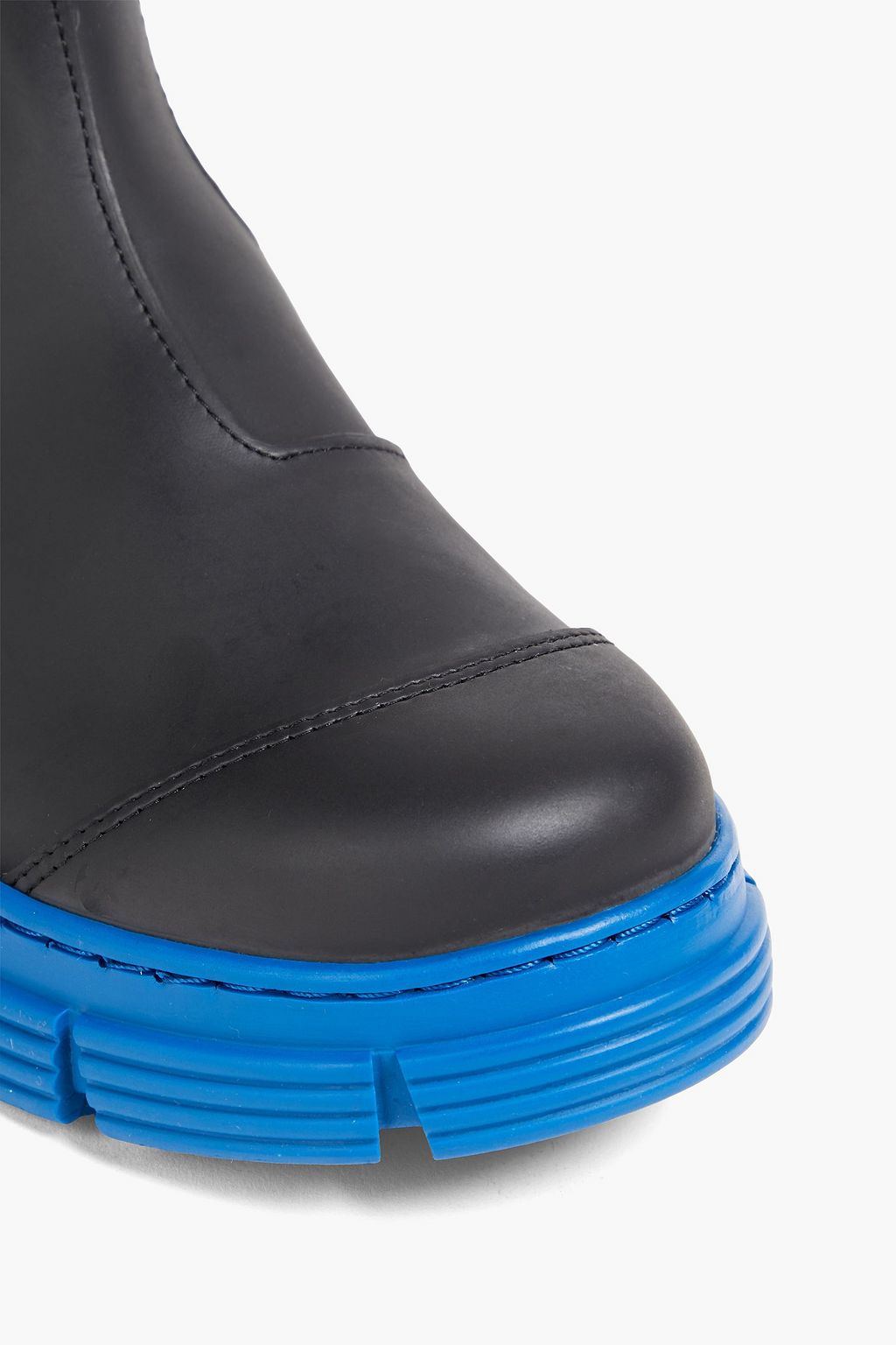 GANNI City two-tone rubber Chelsea boots