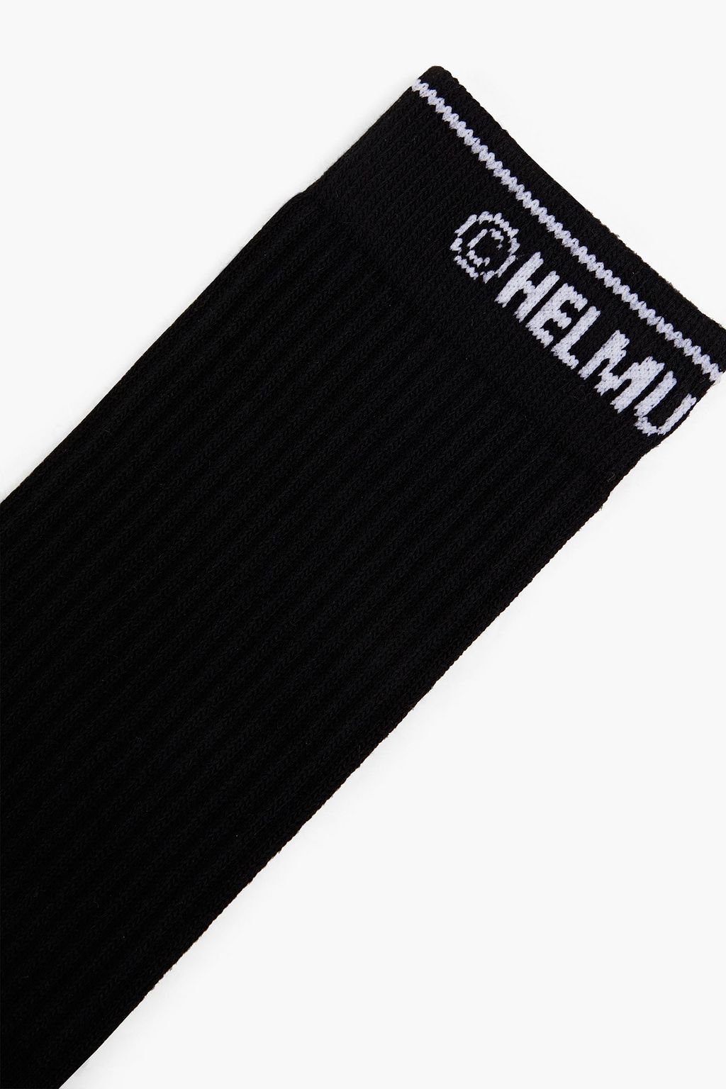 HELMUT LANG Intarsia cotton-blend socks