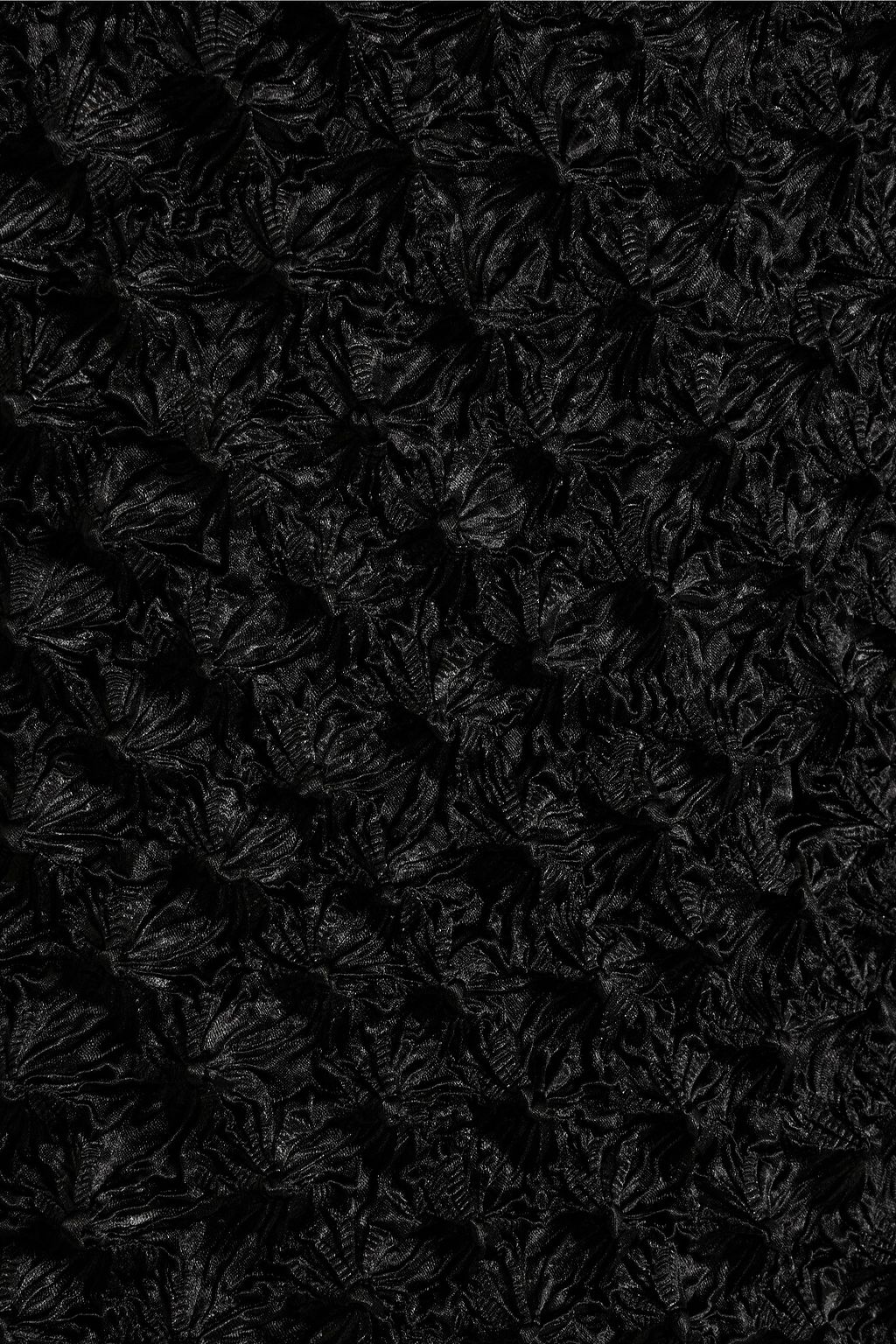 ALEXANDER WANG Shibori satin-cloqué turtleneck top