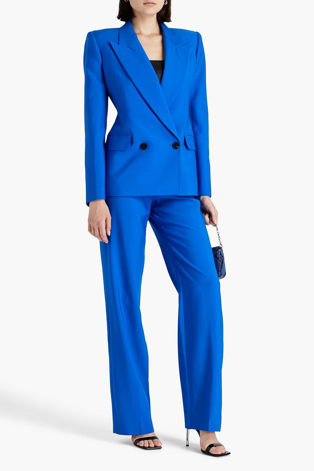 MCQUEEN Doppelreihiger Blazer aus Wolle
