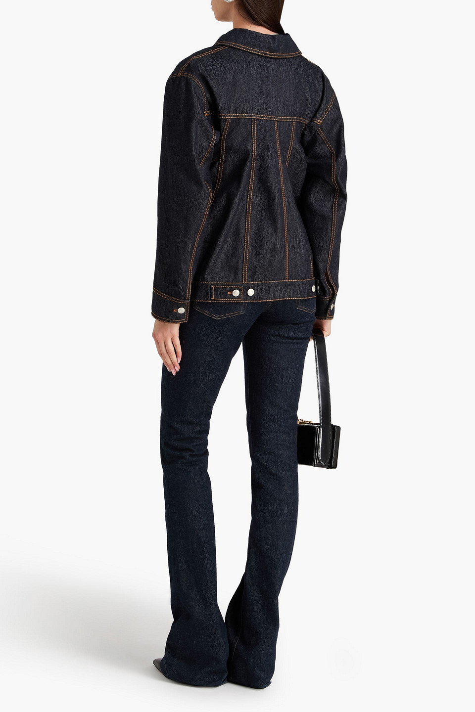  Mcqueen - Jeansjacke Mit Cut-outs - Blau - It 44 