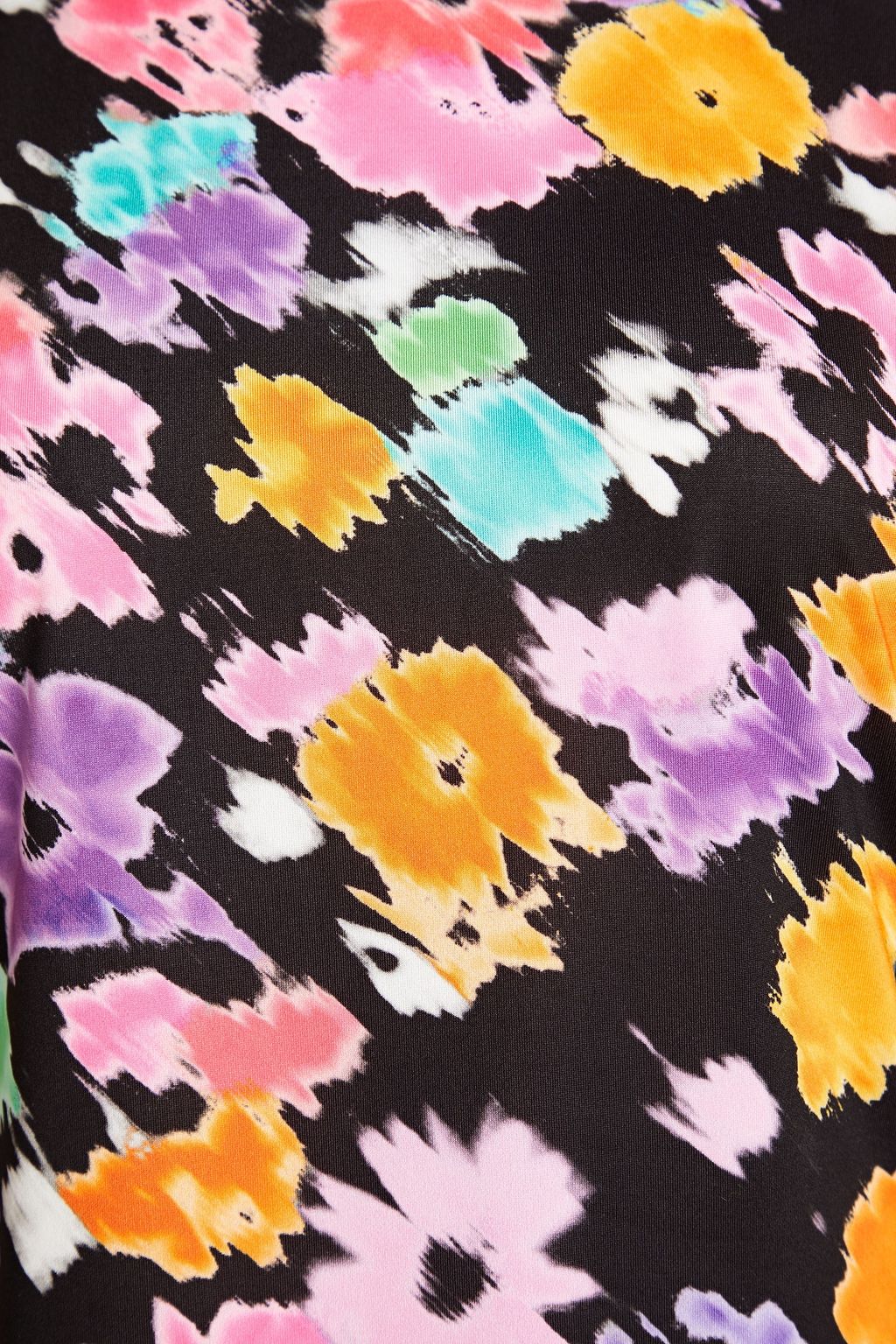 MSGM ジャージー タートルネックトップス フローラルプリント