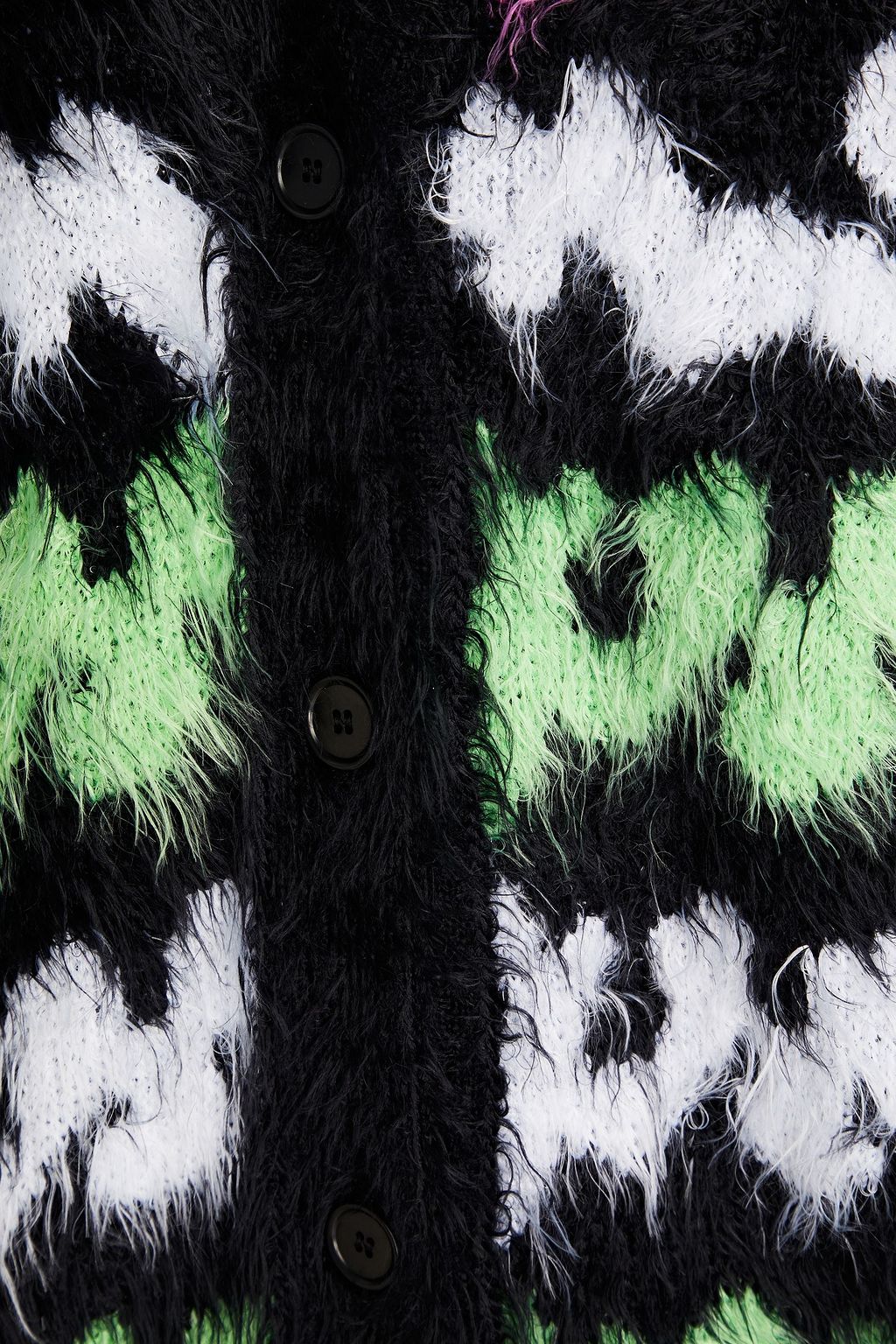 MSGM ブラッシュドインターシャニット カーディガン