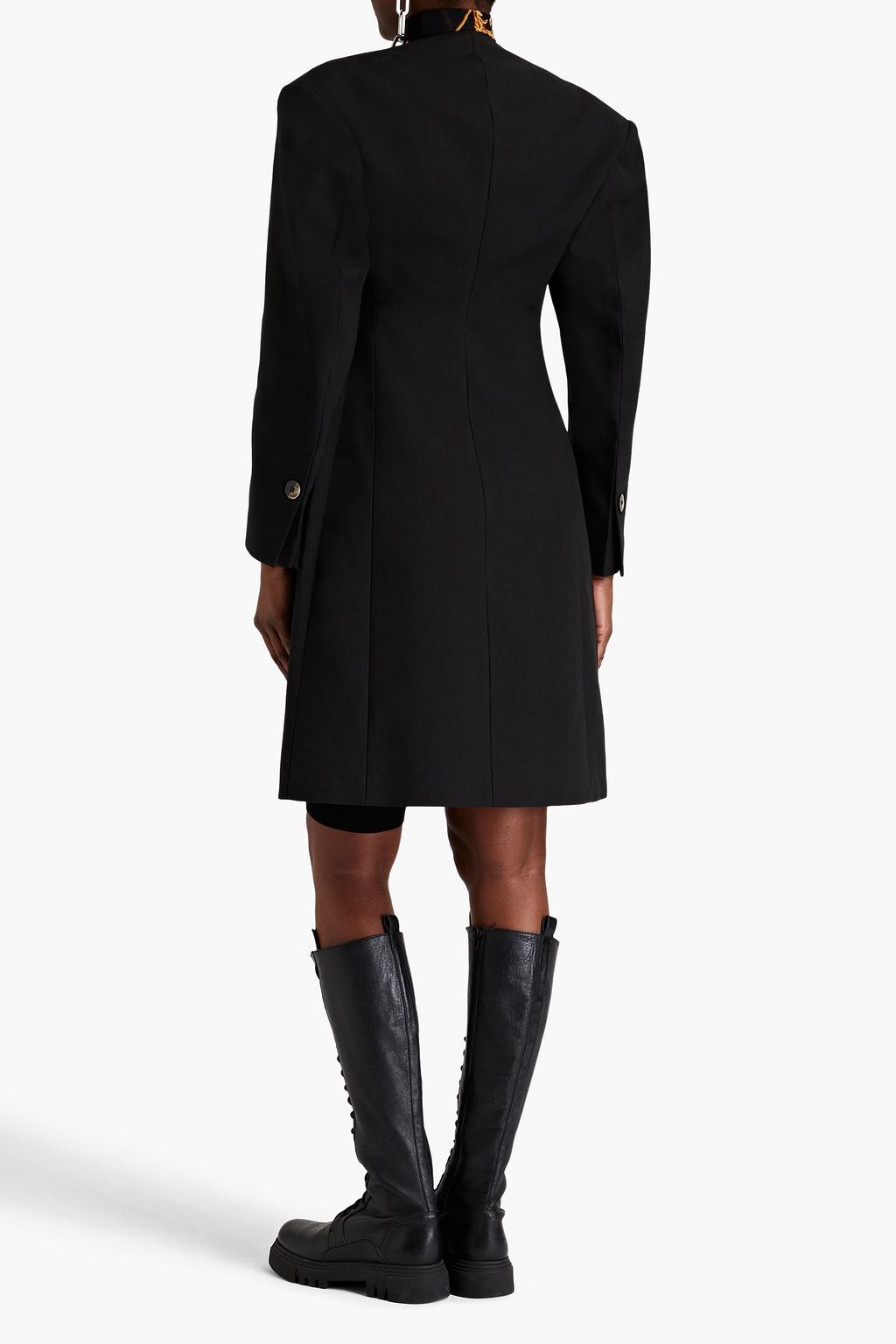 GANNI Crepe coat