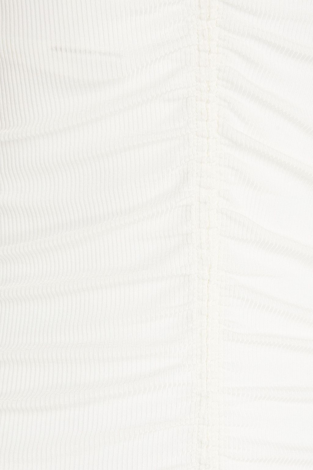 ALEXANDER WANG Ruched ribbed jersey tank