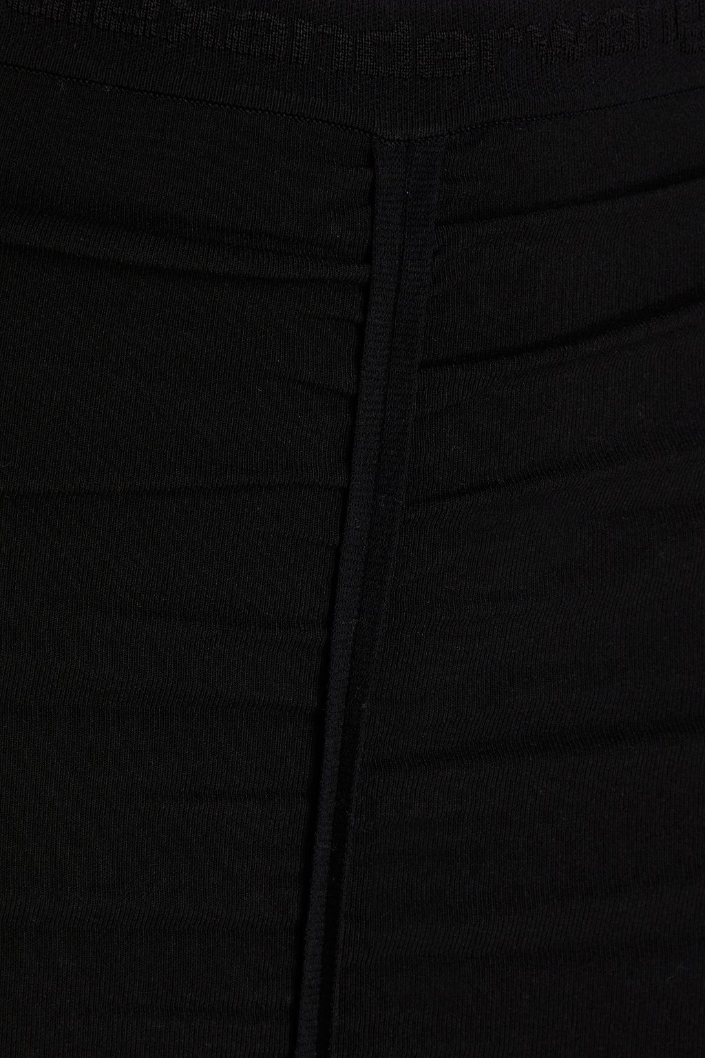 ALEXANDER WANG تنورة قصيرة بتصميم ملموم من الجيرسيه المرن