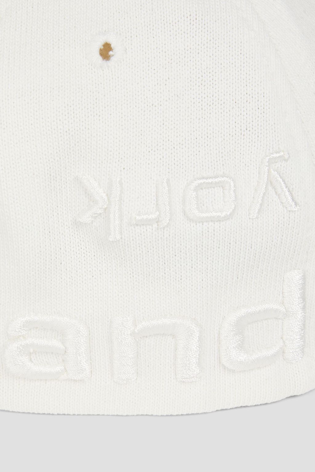 ALEXANDER WANG قبعة بيسبول من الجيرسيه بتصميم مطرز