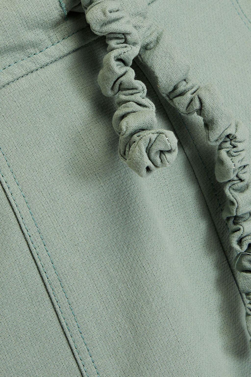 GANNI コットン ショートパンツ