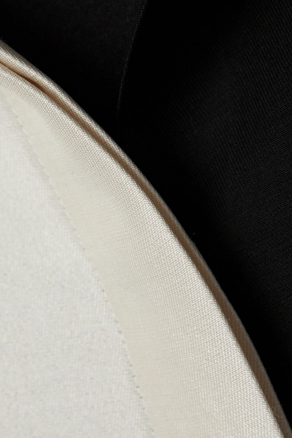 PARTOW Brooks two-tone wool and silk-blend shirt