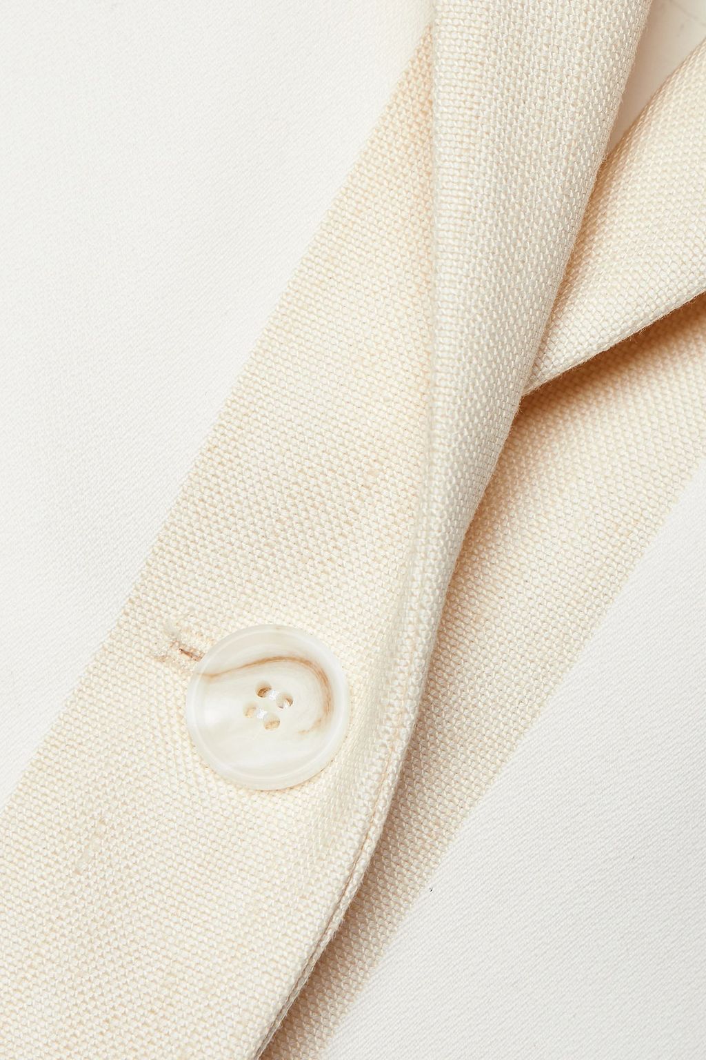 PARTOW Leo paneled cotton and linen-blend blazer