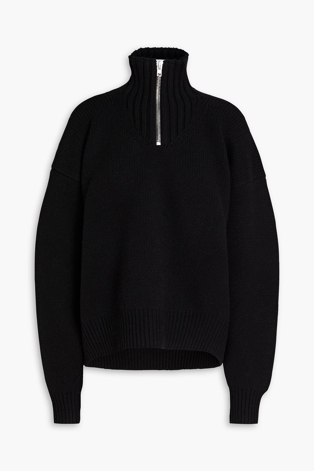 Half black on sale half white sweater