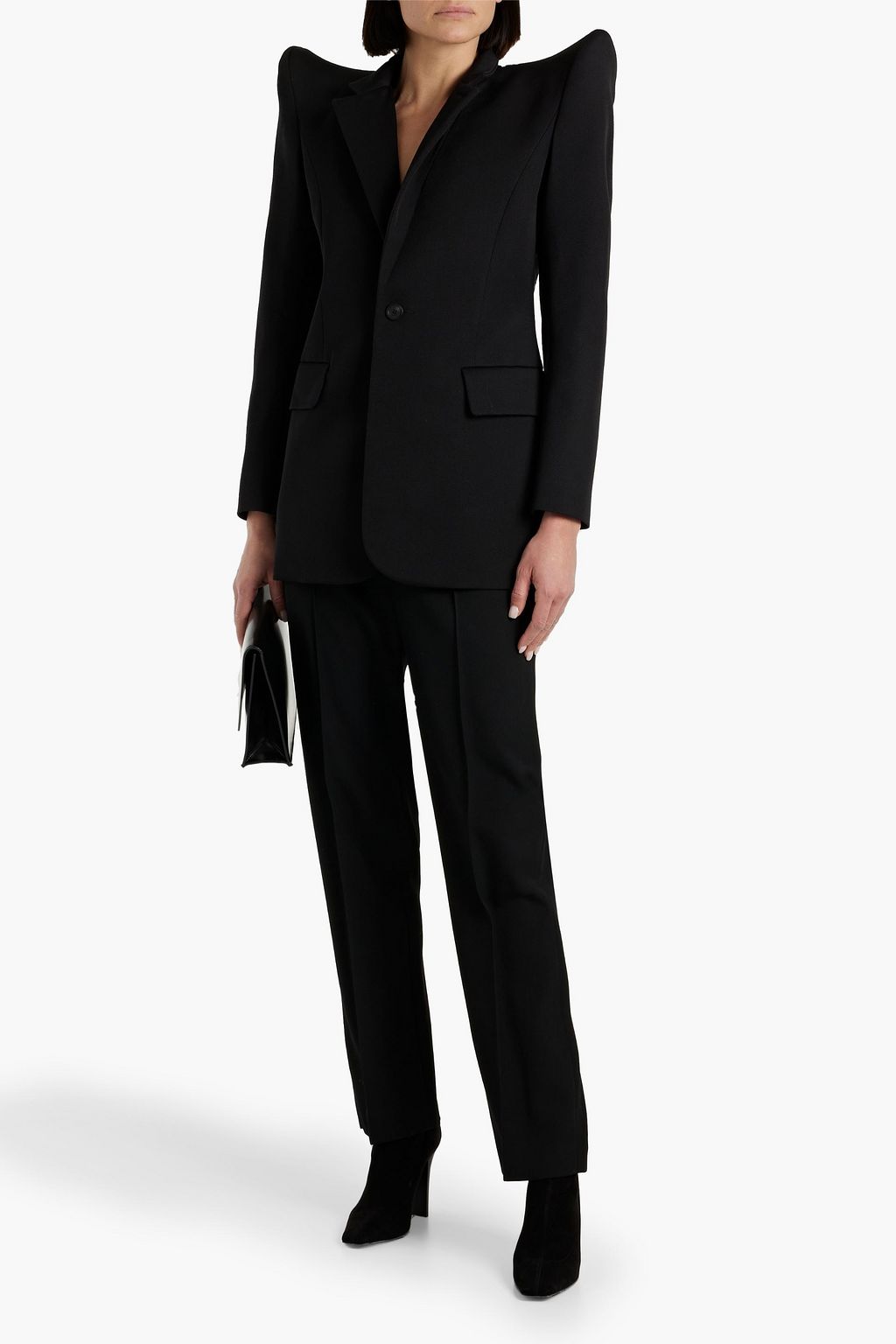 BALENCIAGA Wool-twill blazer