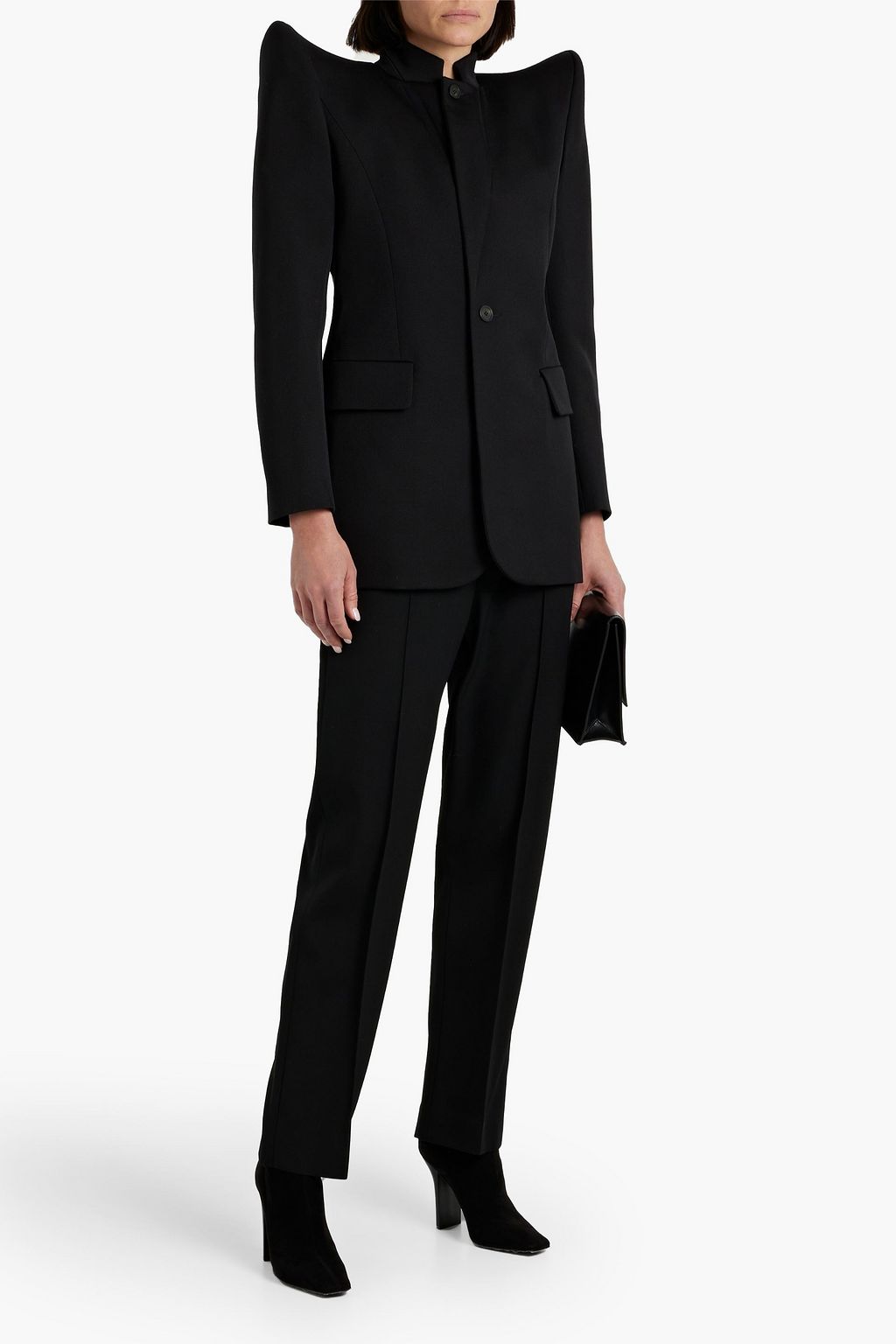 BALENCIAGA Wool-twill blazer