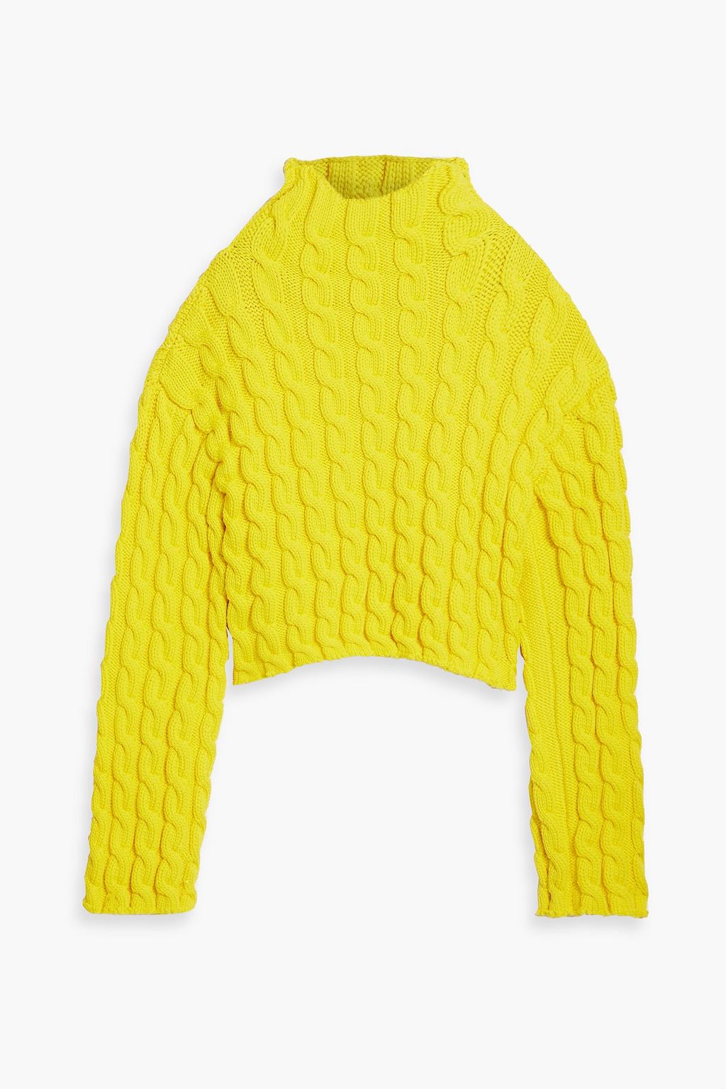 BALENCIAGA Cable-knit sweater Sale up to off | THE OUTNET