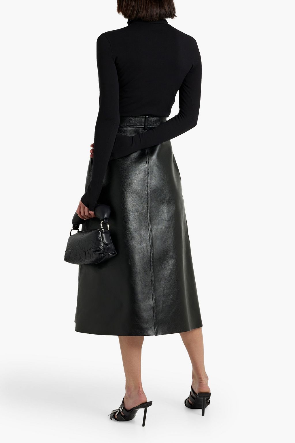 BALENCIAGA Modal-blend turtleneck sweater