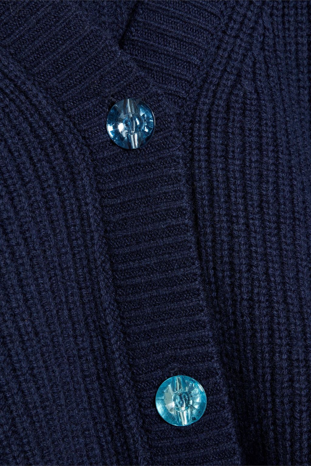 CAMI NYC Elizabeth cold-shoulder merino wool cardigan