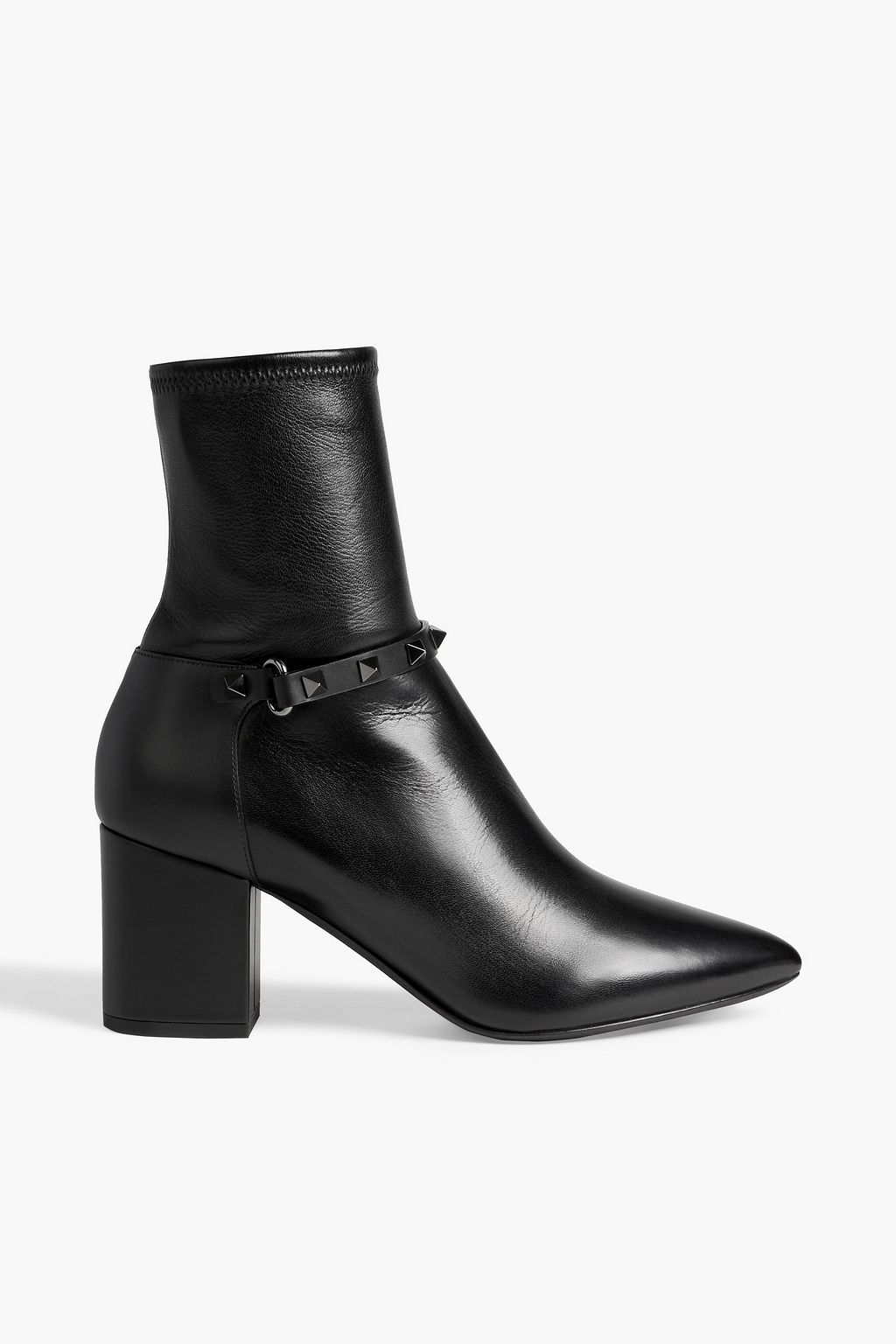 VALENTINO GARAVANI Rockstud leather ankle boots | THE OUTNET