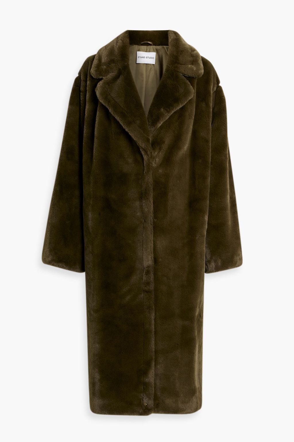 STAND STUDIO Maria faux fur coat | THE OUTNET