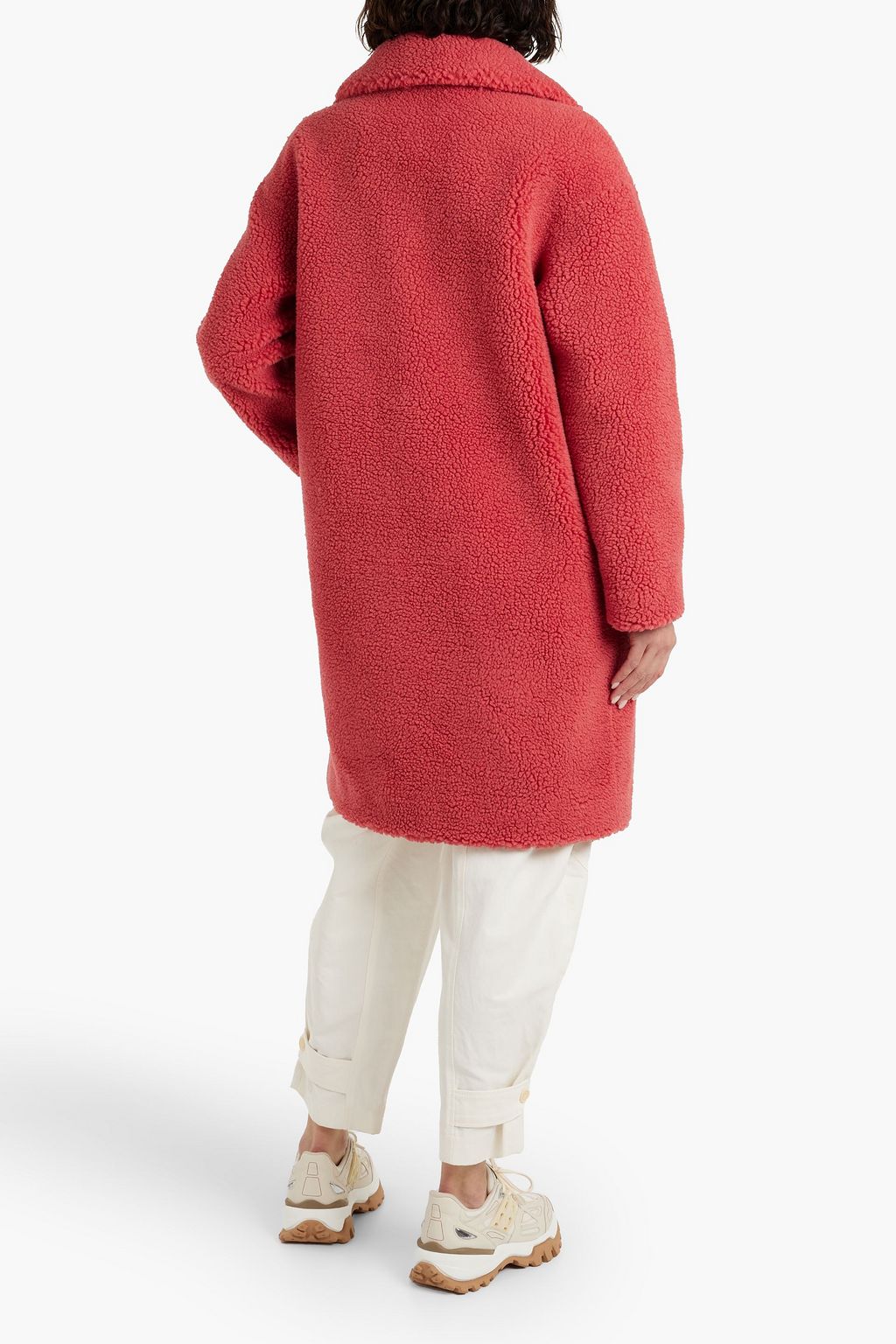 STAND STUDIO Camille faux shearling coat