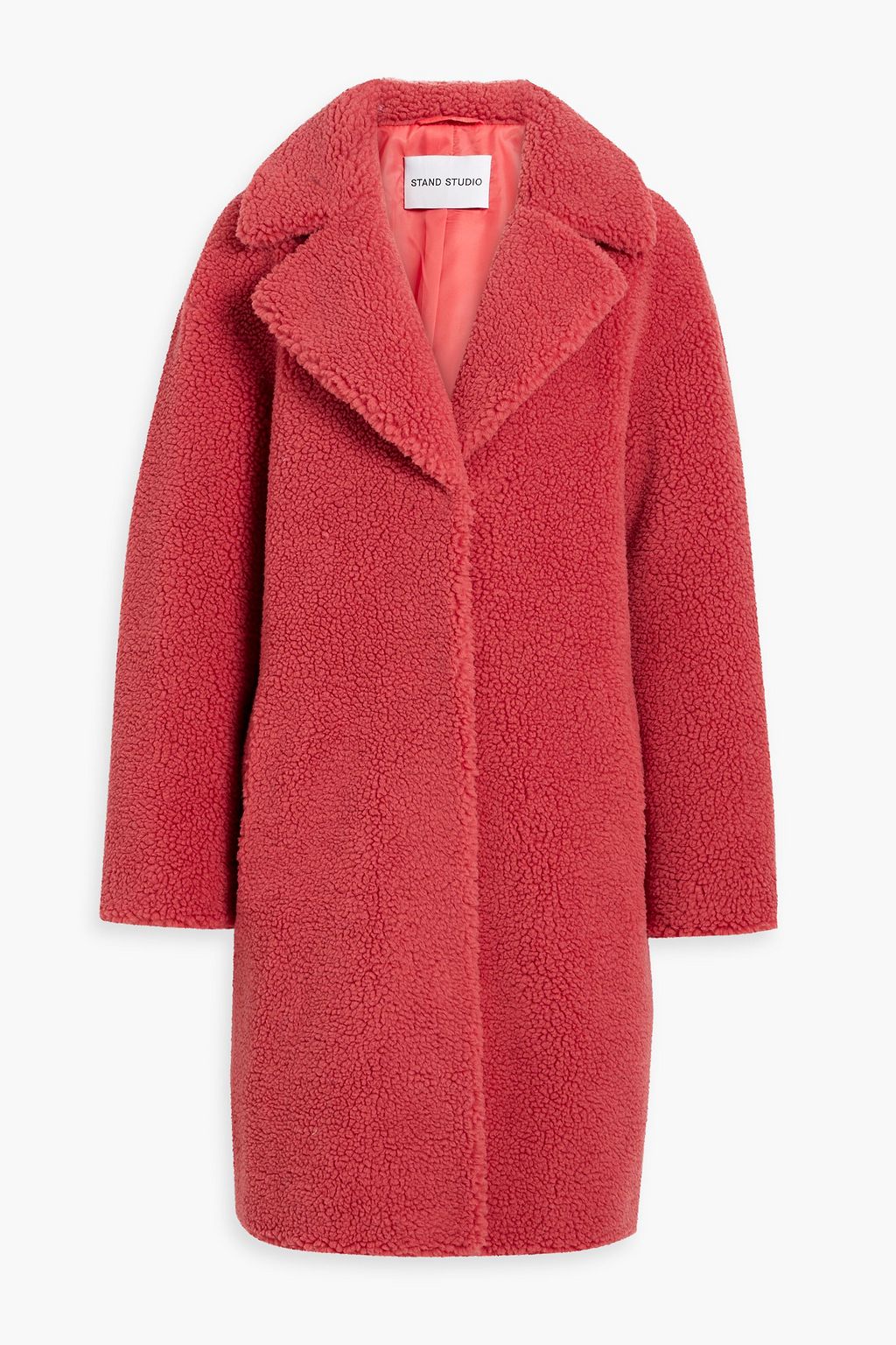 STAND STUDIO Camille faux shearling coat | THE OUTNET