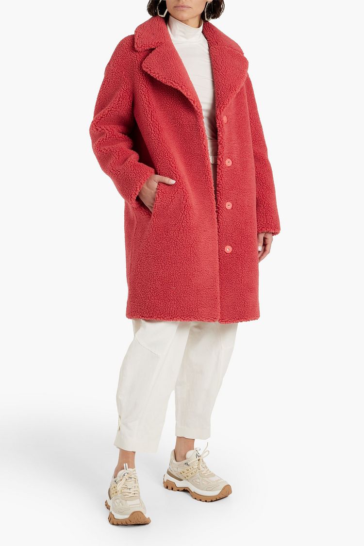 STAND STUDIO Camille faux shearling coat THE