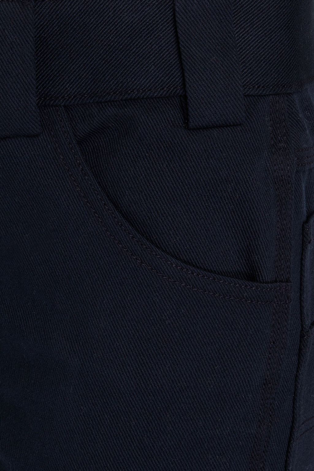 ALEXANDER WANG Mid-rise straight-leg jeans
