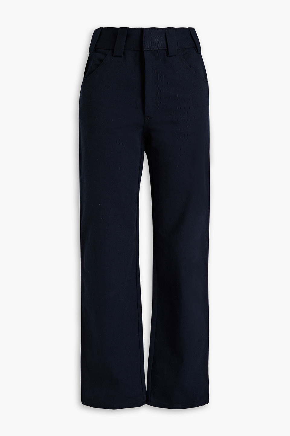 Alexander Wang Mid-rise Straight-leg Jeans In Midnight Blue