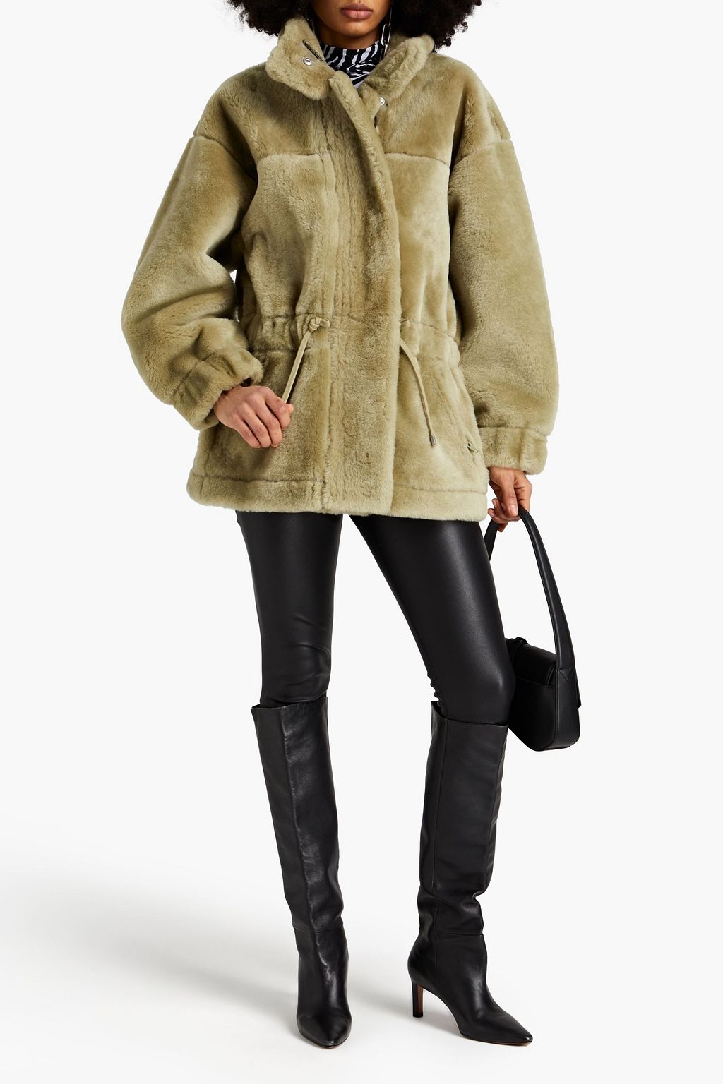 ALEXANDER WANG Shearling coat
